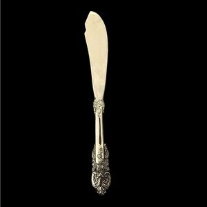 *NFS*Vintage Godinger Baroque Master Butter Knife Silver Plate Replacement
